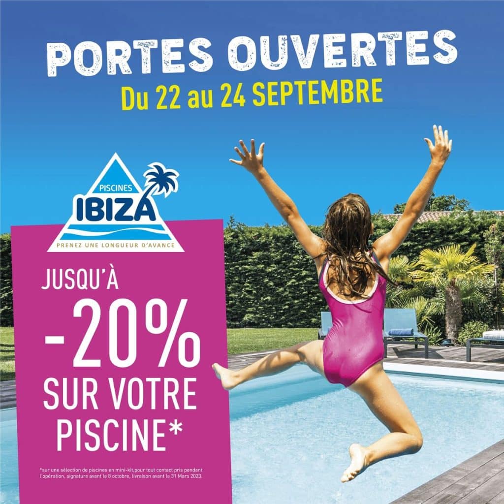 Journées Portes Ouvertes Piscines Ibiza Septembre 2022
