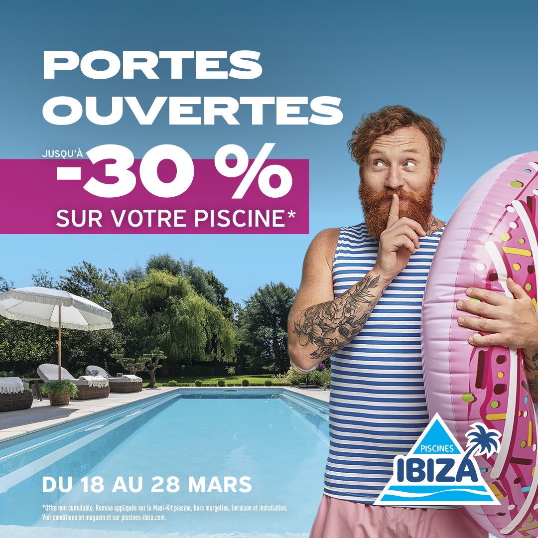 Journées Portes Ouvertes Piscines Ibiza mars 2026