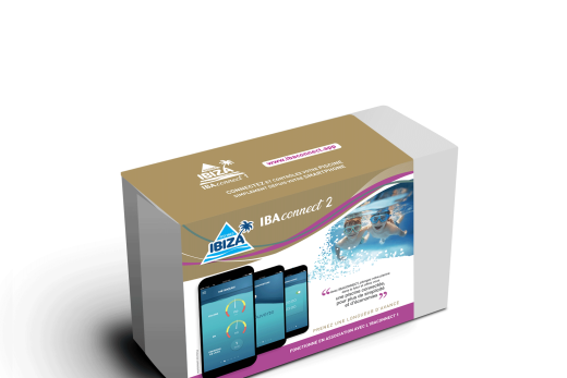 Packaging Ibaconnect 2 domotique de piscine