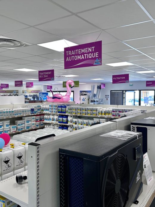 Magasin accessoires et matériel piscine et spa Bourges