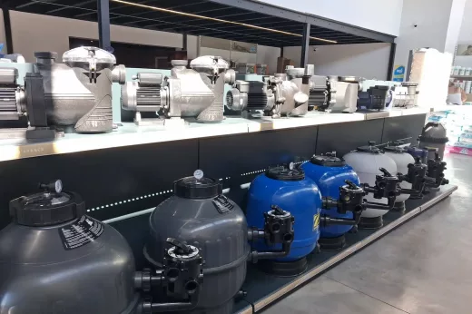 Systèmes de filtration, pompes et filtres à sable - Magasin Piscines Ibiza Lempdes